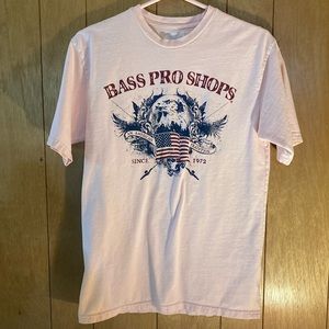 Bass Pro Shops Pink Tee Size: Small Classic An American Tradition w 🇺🇸 & Eagle